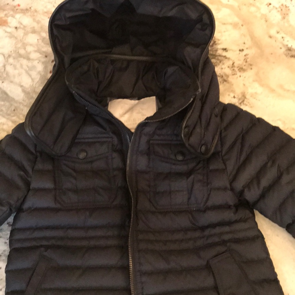 Burberry quilted coat